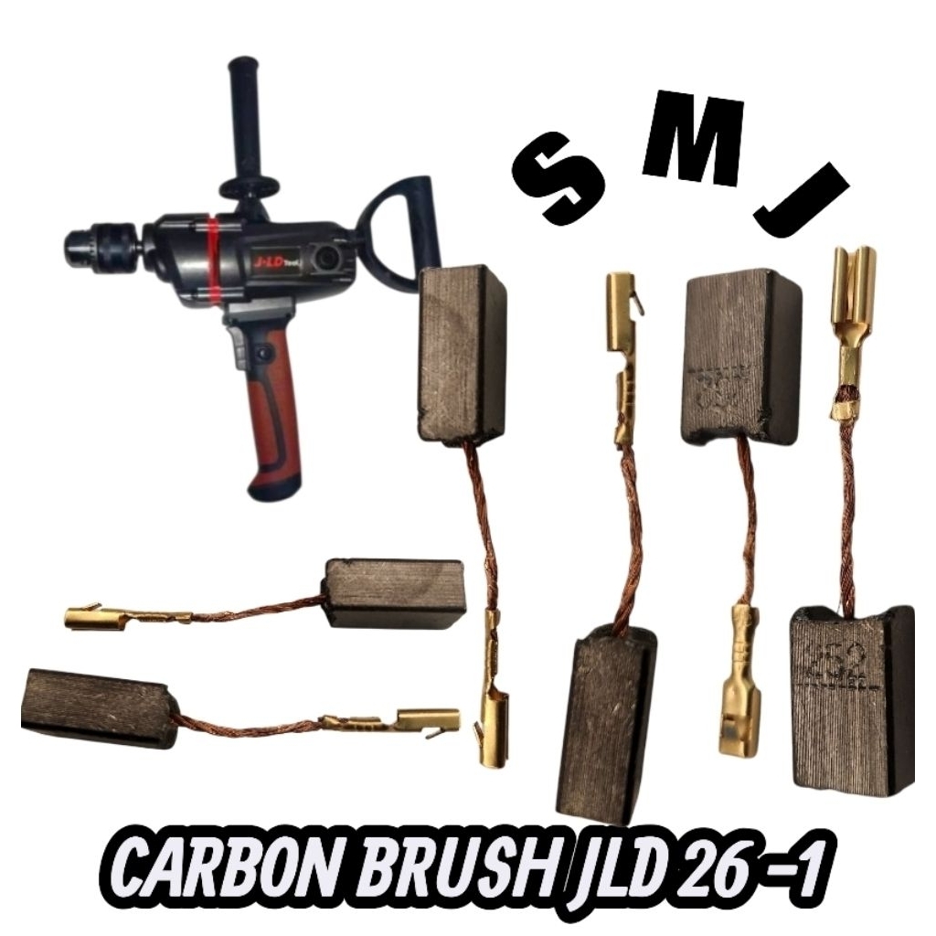 karbon brush mesin bor jld j16-3 carbon brush jld j16-3 areng bor tangan jld j16-3 spull mesin bor t