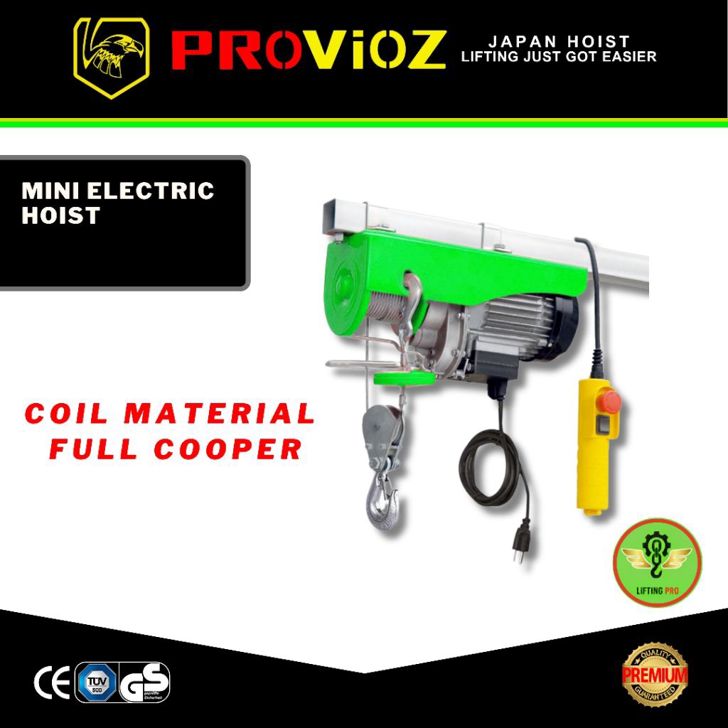 Mini Electric Hoist  PA 300/600 KG / Mini Electric Hoist / Katrol Listrik Mini / Electric Chain Hois