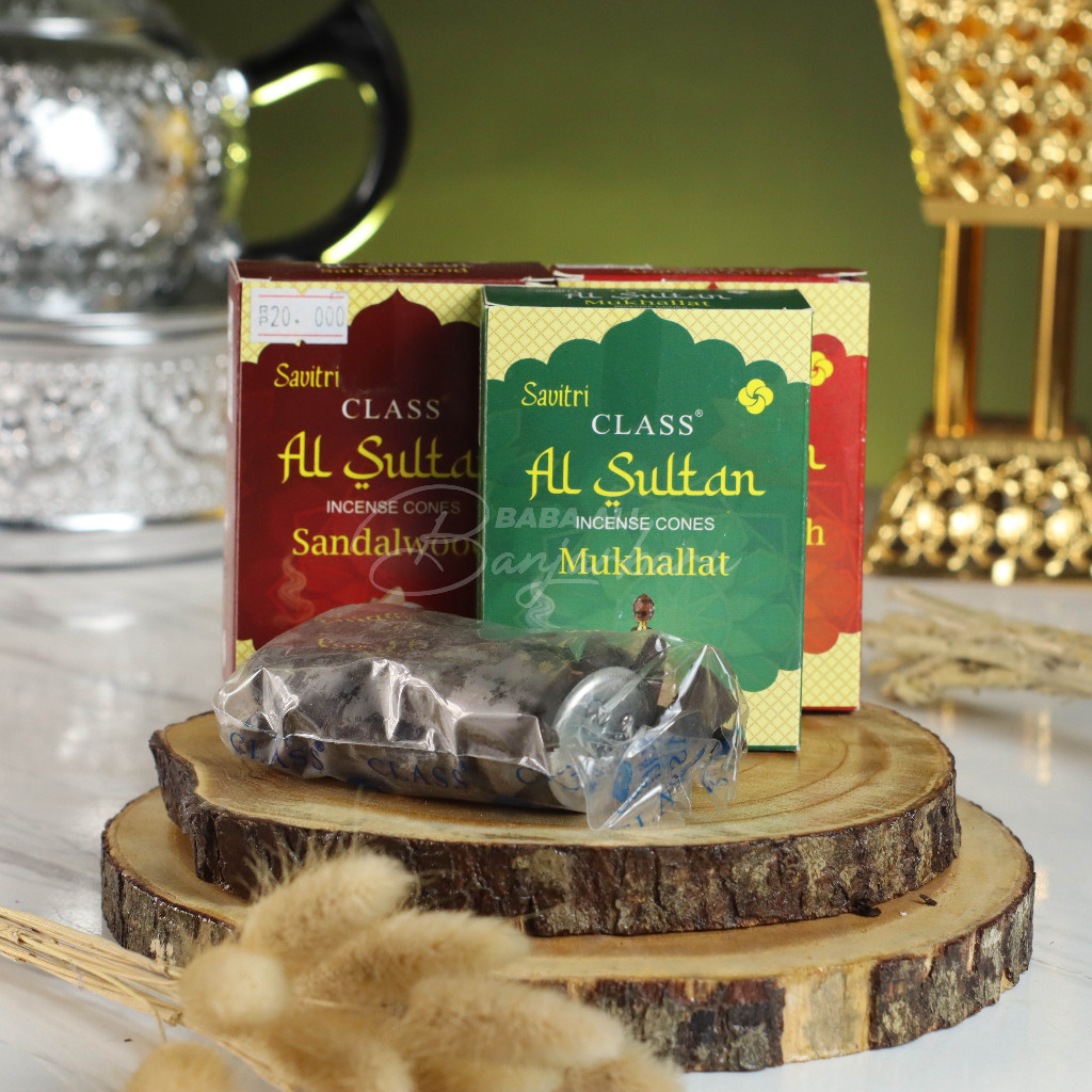 Dupa kerucut Tumpeng Savitri Class Al Sultan Aromatherapy Arabian | Bakhoor Arab Asli Import Premium
