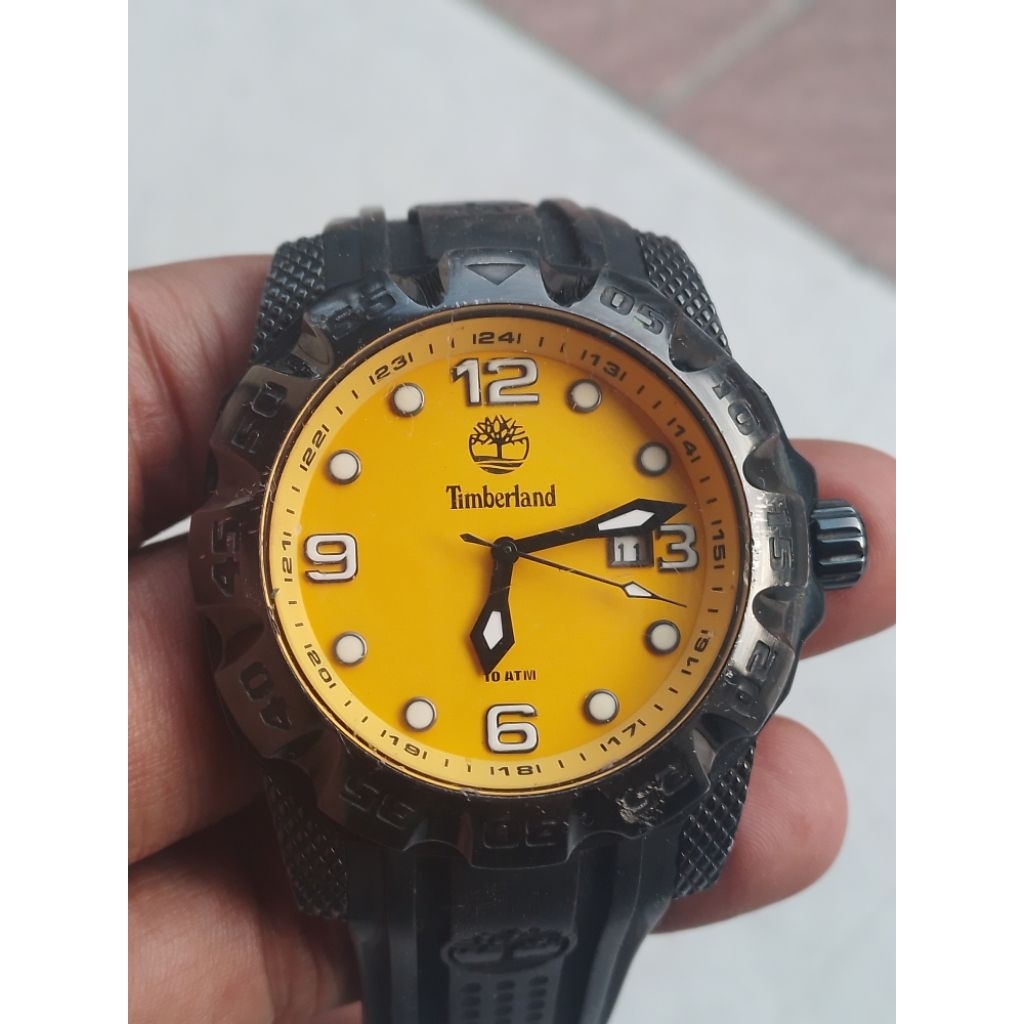 jam tangan timberland original mens watch preloved/second/bekas
