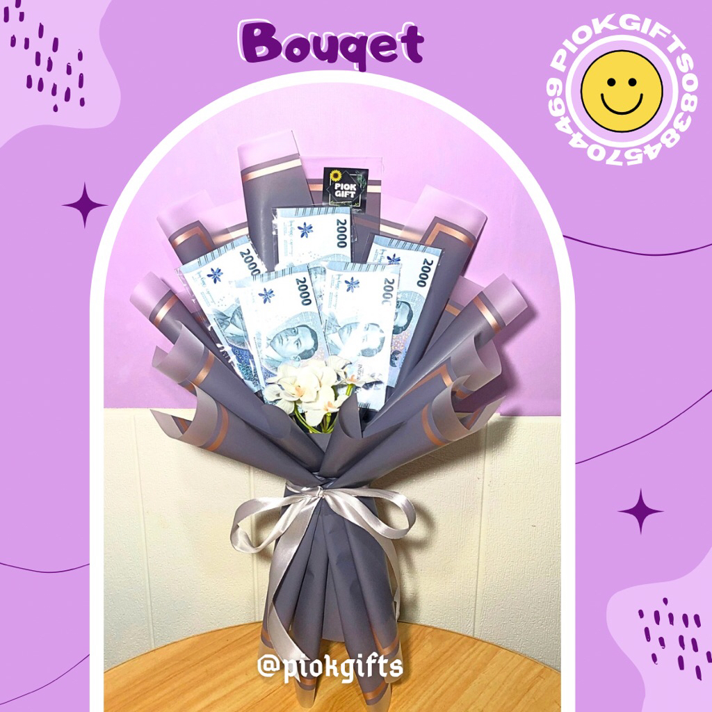 PIOKGIFT - Bouqet Uang  - Buket Wisuda Anniversary Ulang Tahun Lamaran