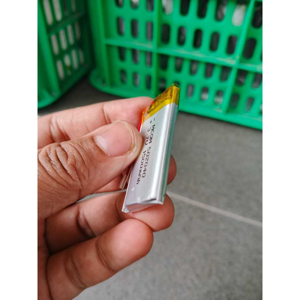 Dreambrown_ Baterai Tanam 2 Kabel Batre Solder Kabel 2 For Elektronik 502040 P 40Mm L 20Mm T 5Mm
