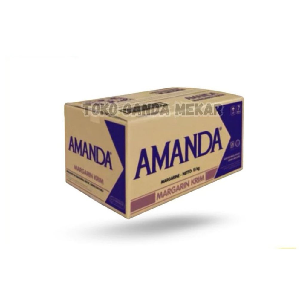 AMANDA MARGARINE KRIM 15 KG / MARGARINE CREAM AMANDA