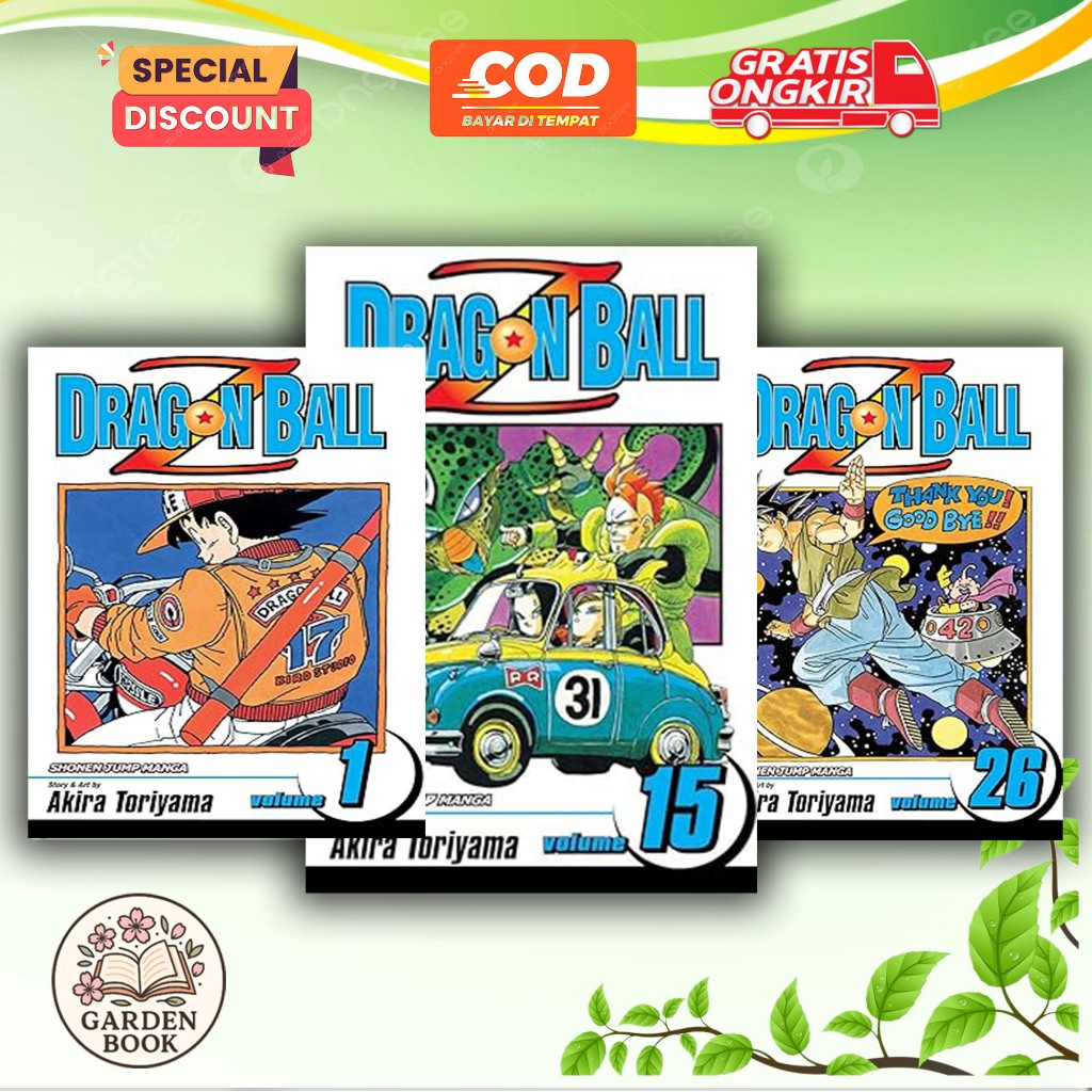 Komik Manga: Dragon Ball Z (1-26) Fullset - GARDEN BOOK