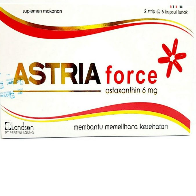 ASTRIA FORCE ASTAXANTHIN 6MG