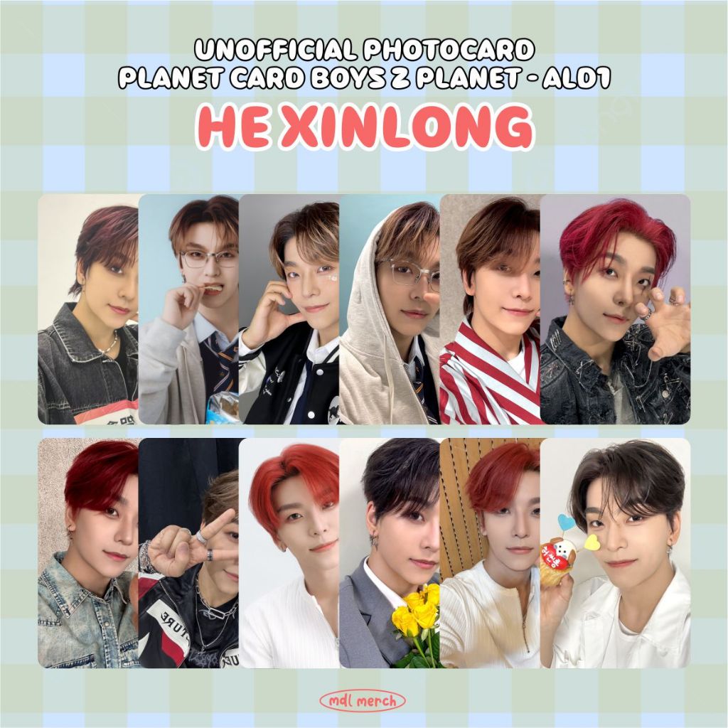 HE XINLONG  / ALD1 / ALPHA DRIVE ONE / BOYS 2 PLANET / BOYS II PLANET / BOYS PLANET 2 / BOY STORY PH