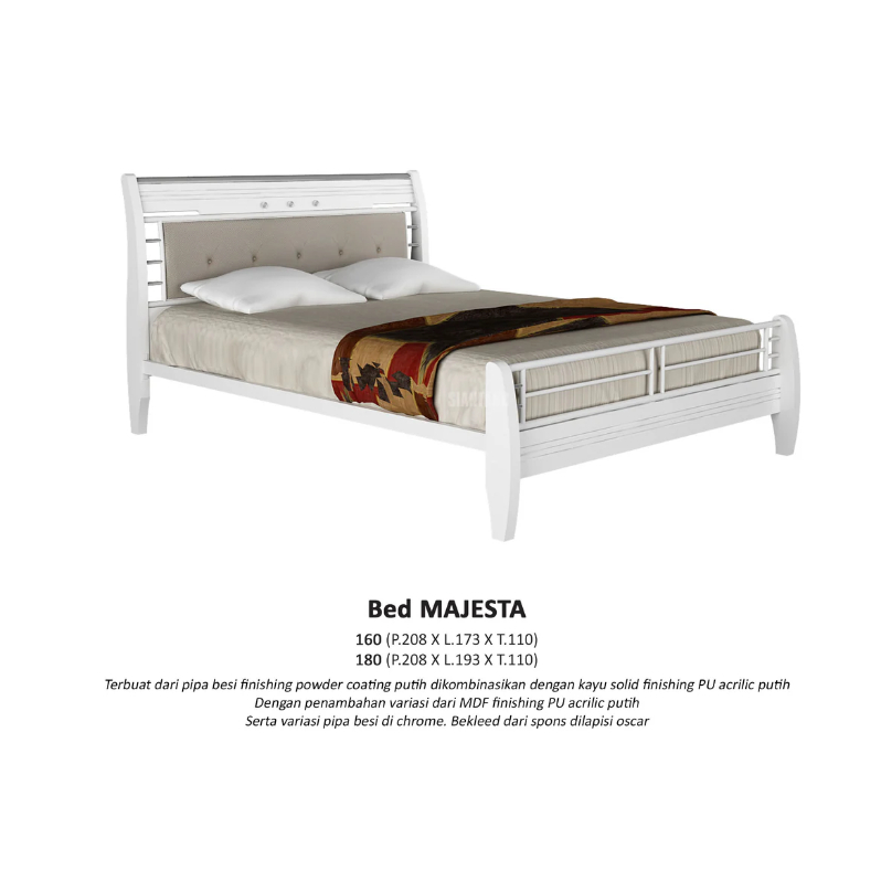 RANJANG SIANTANO BED MAJESTA - DIVAN SANDARAN TEMPAT TIDUR