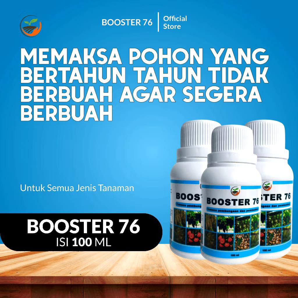 BOSTER76 Pelebat hormon pembungaan pemacu buah