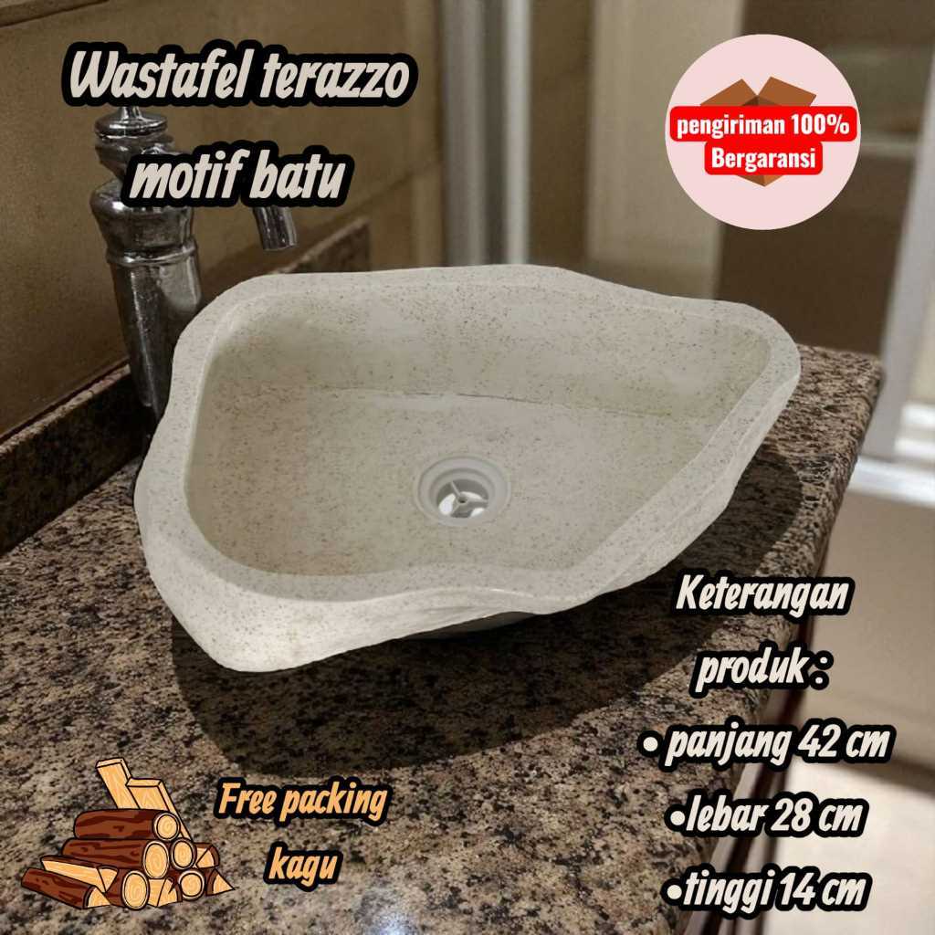WASTAFEL KEKINIAN MODEL BATU (GRATIS PACKING KAYU)
