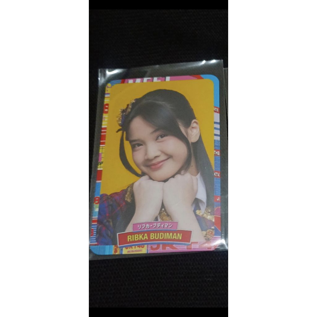 Photocard Ribka sister reunion