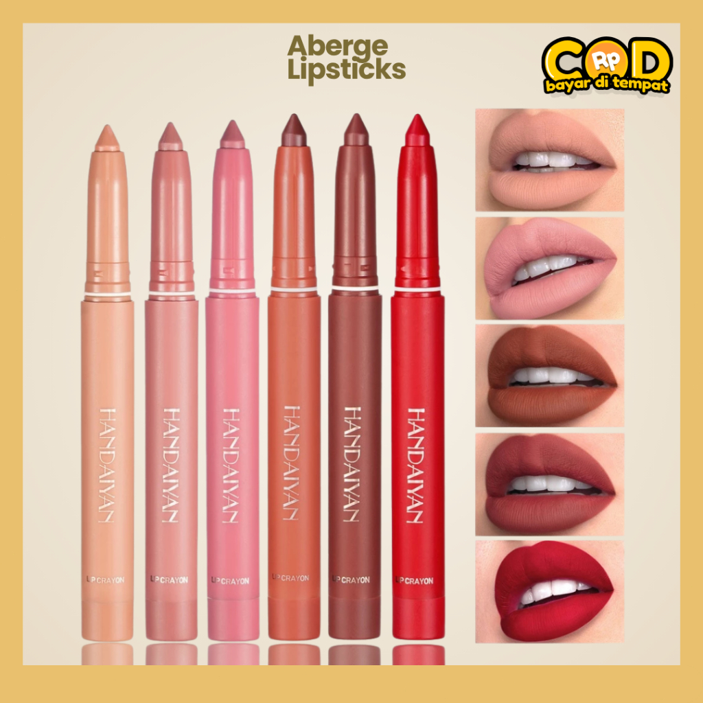 HANDAIYAN 12 Colors Matte Lip liner Pencil Lip Makeup Waterproof Lipliner