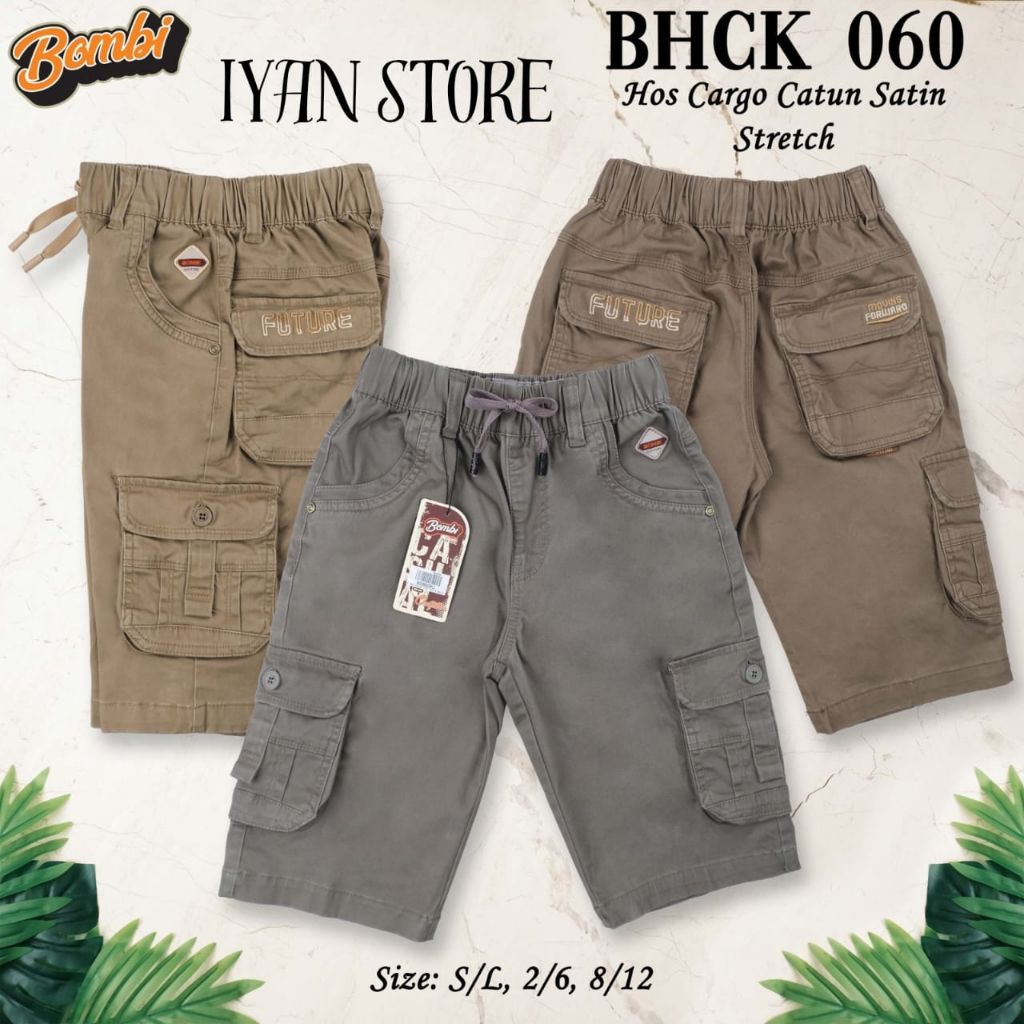 CELANA ANAK LAKI-LAKI BOMBI CARGO PENDEK