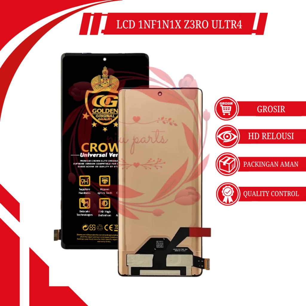 LCD TOUCHSREEN INFINIX ZERO ULTRA 5G / X6820 ORIGINAL FULLSET COMPLETE