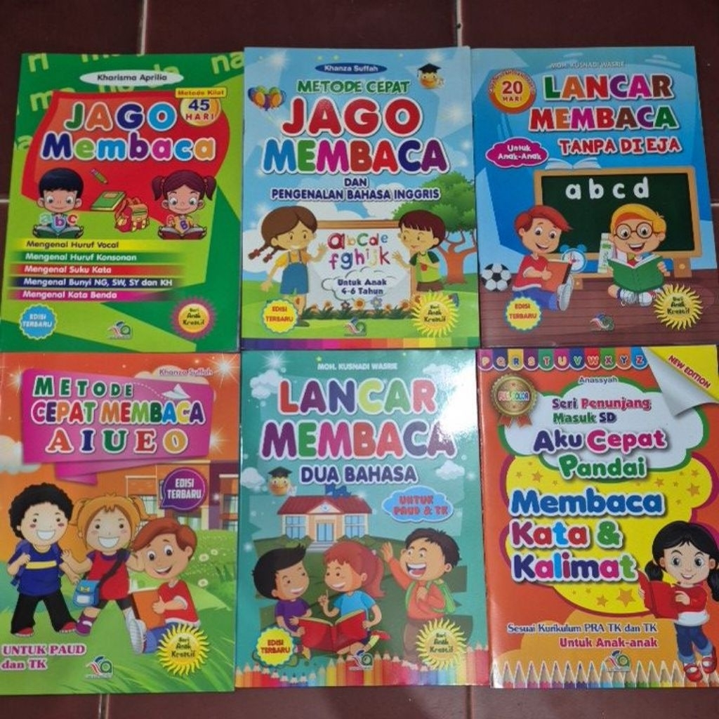 BUKU BELAJAR MEMBACA TK