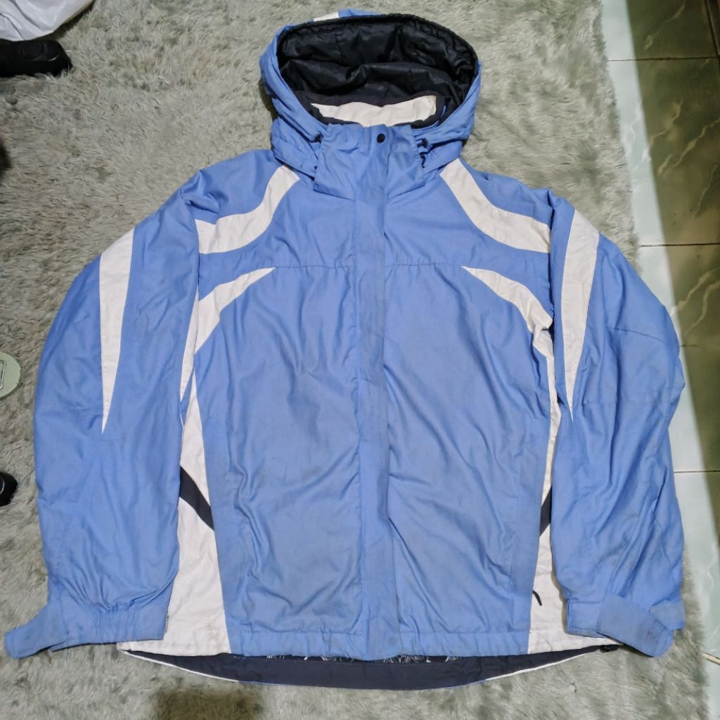jaket biru Columbia size M LD 106 P 63