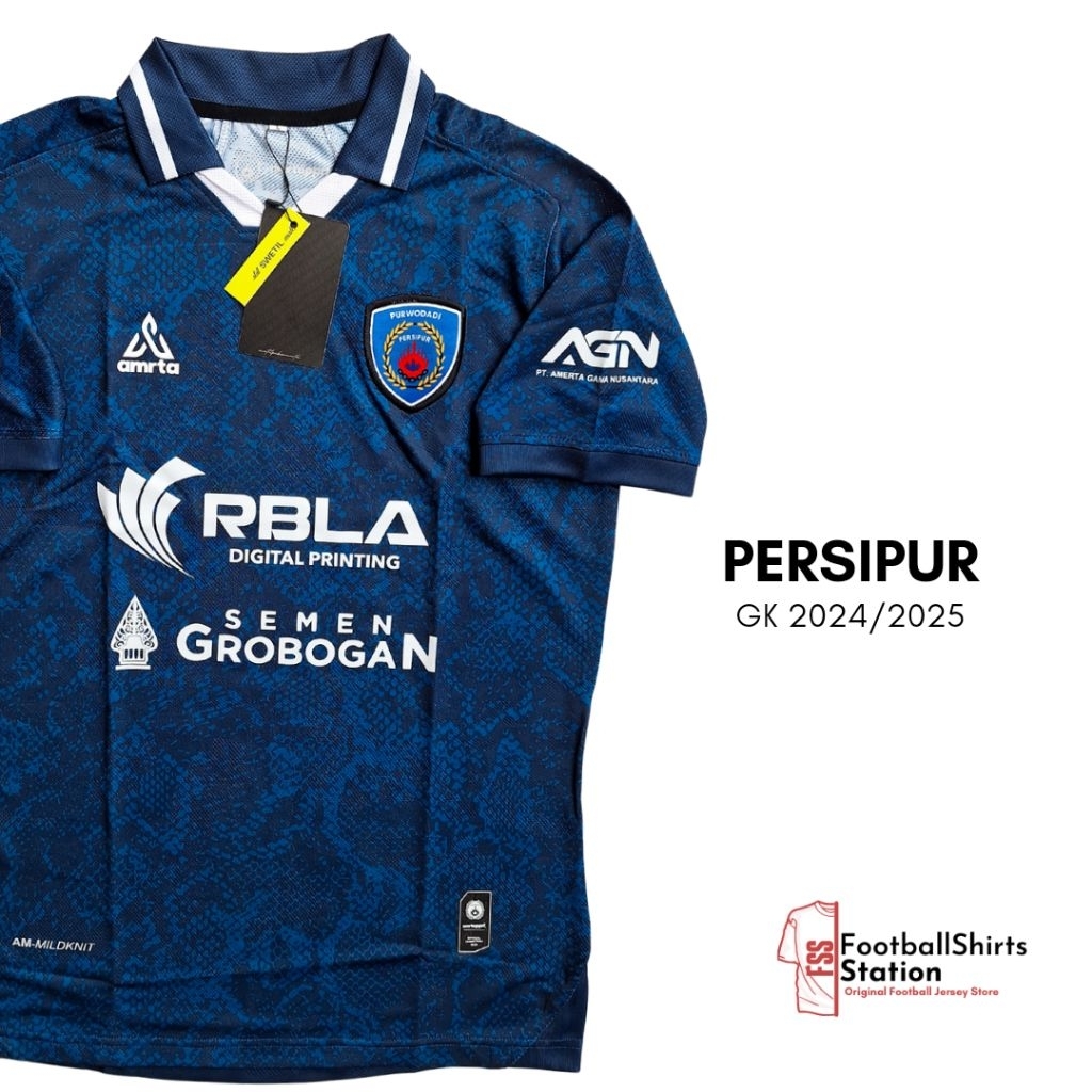 Jersey Persipur Purwodadi GK 2024/2025 Player Issue Size L Original Amrta