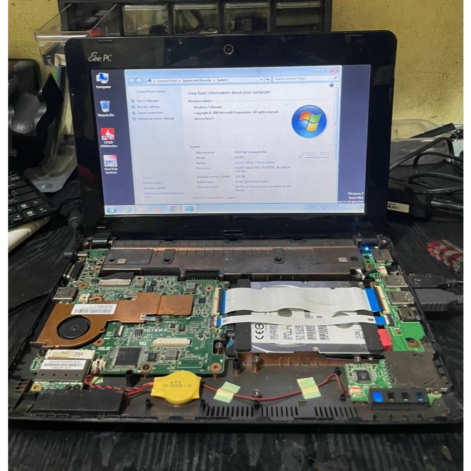 Motherboard Mainboard Laptop Asus Eee PC 1015PX