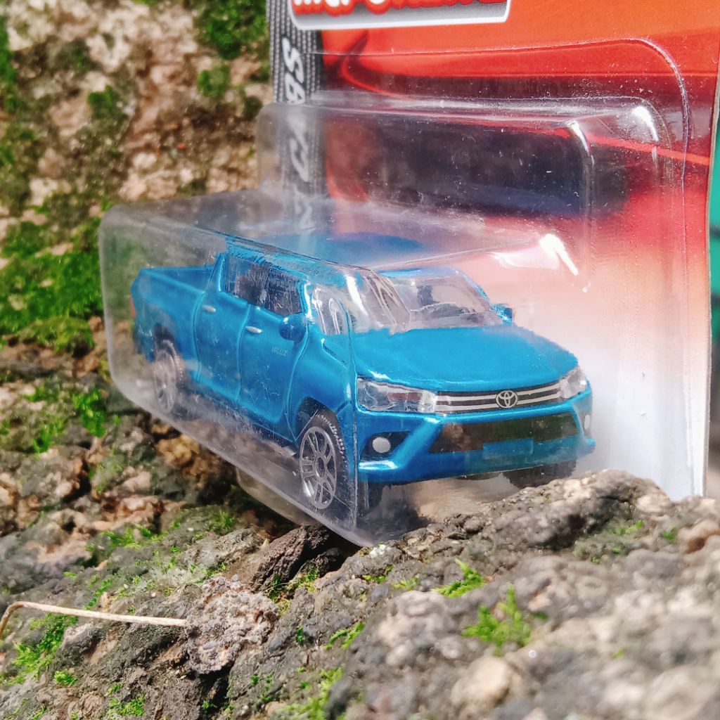 MAJORETTE TOYOTA HILUX PICK UP (BLUE)