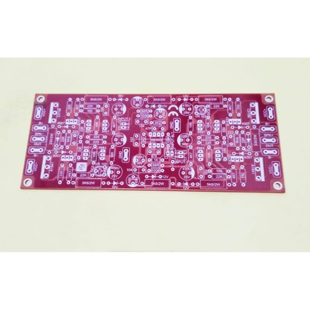 PCB Power Amplifier TBM Mini BTL Type SH 907