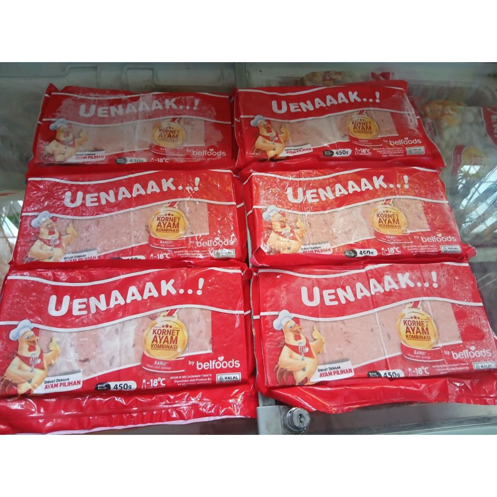 Belfoods Kornet Ayam Frozen 450 Gr