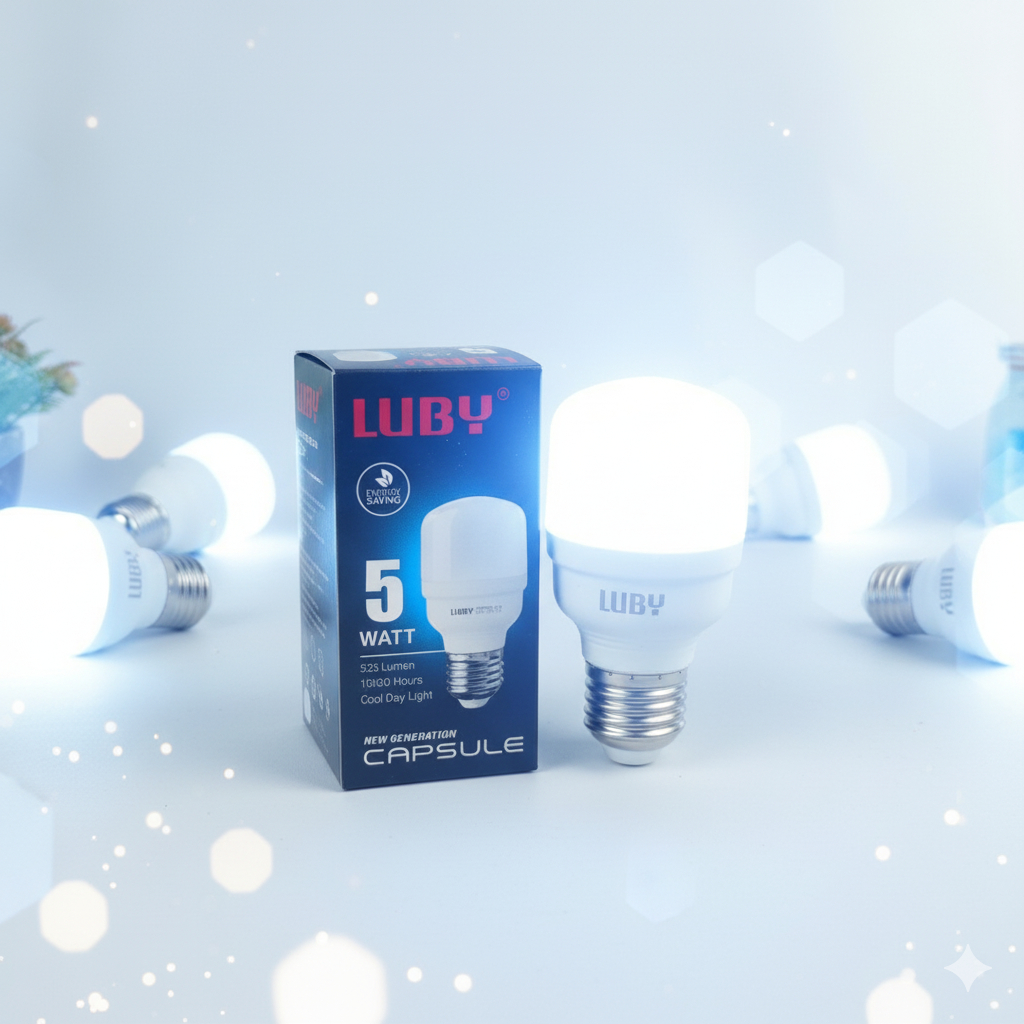Lampu Led Bulb Luby / LAMPU bulb T - 5W luby