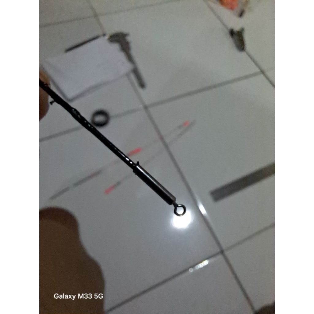 stik fiber pelampung pancing 12 cm , 25 cm, 30 cm bisa pasang lampu starlet 25 pcs +  brasstube kawa