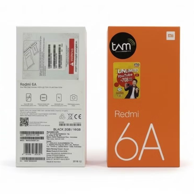 DUS BOX XIAOMI REDMI 6A ORIGINAL KOTAK SAJA
