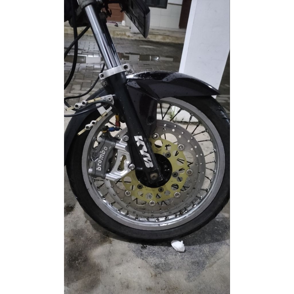 KALIPER BREMBO M7 ORIGINAL SET BRAKET PNP SHOCK MP/TIGER