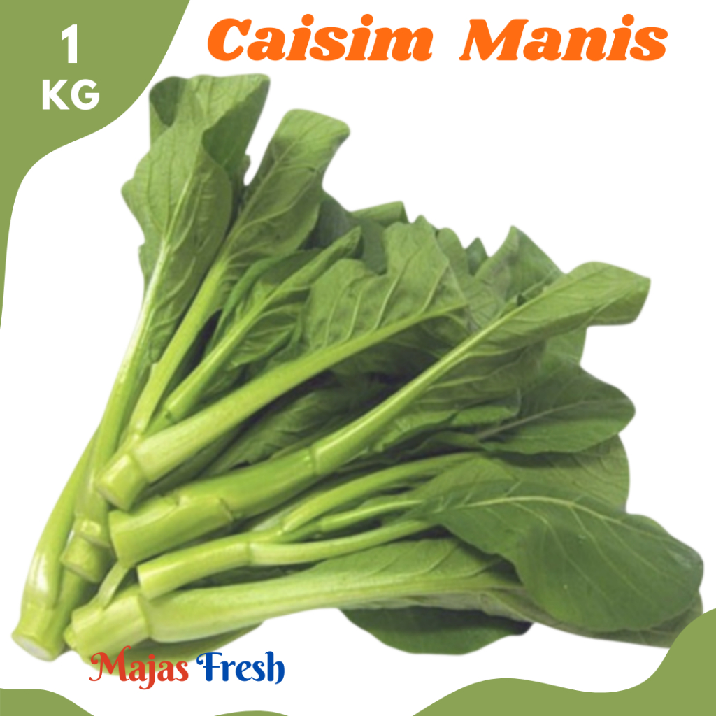CAISIM MANIS Lokal Segar - Sayur Sawi Caisim Baby Manis Fresh | 1.000gr [ Harga Per KG ]
