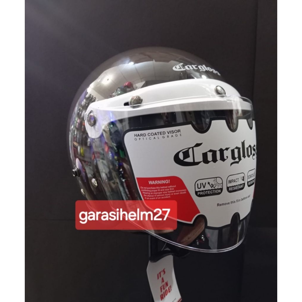 HELM CARGLOSS CF HIJAB-HELM RETRO HIJAB