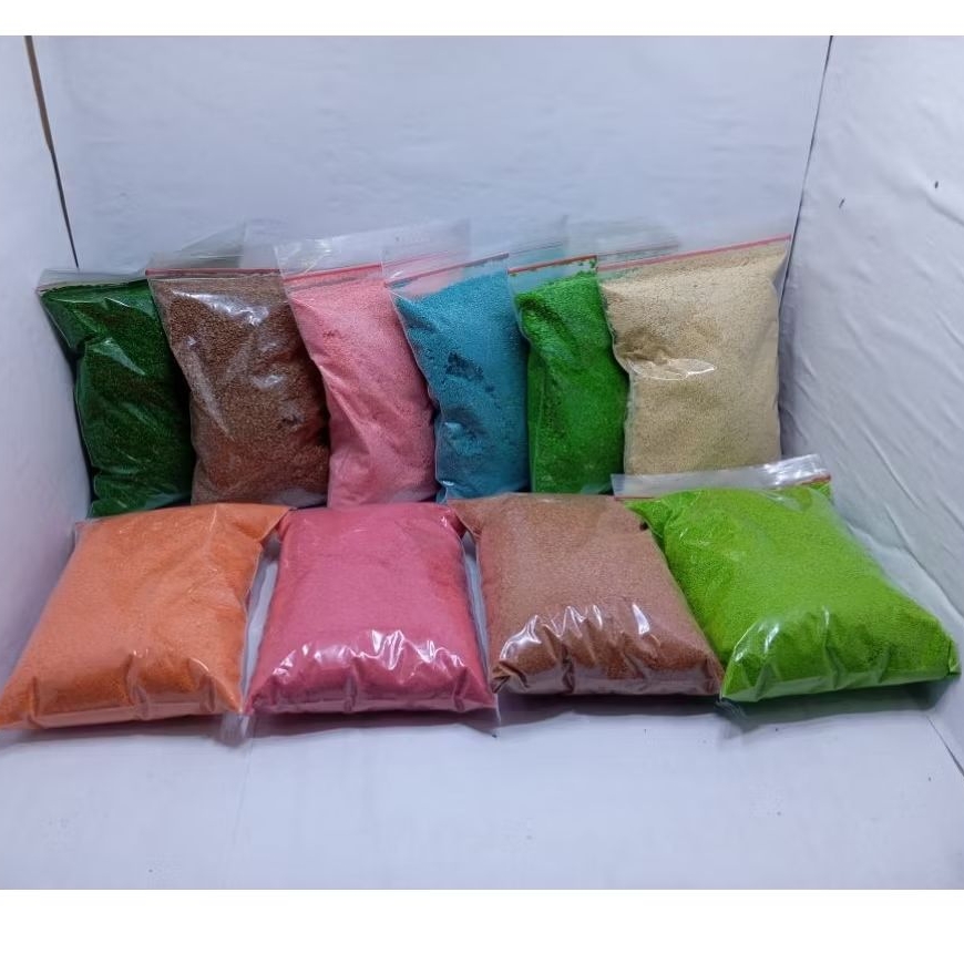 Serbuk Rumput Bahan Maket Diorama 25gr