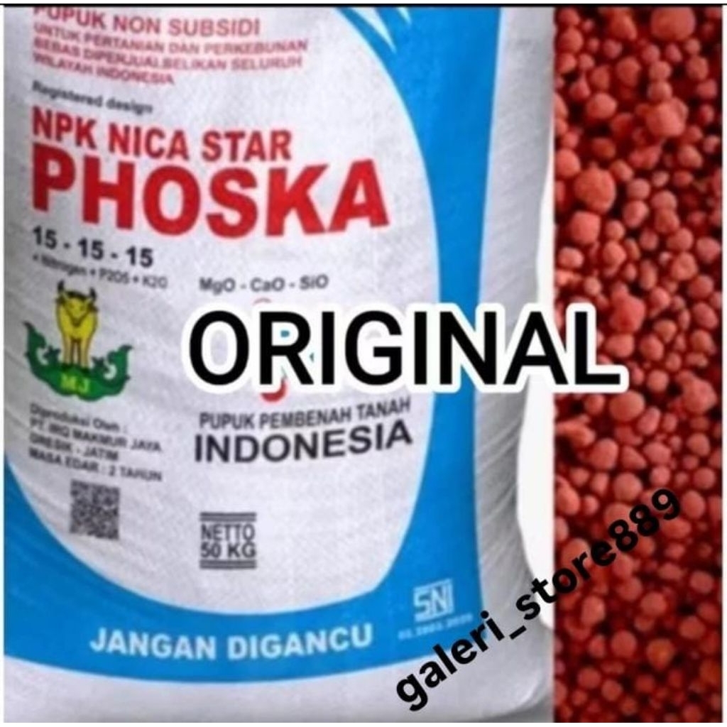 Pupuk Npk Phoska 1Kg Pupuk Majemuk