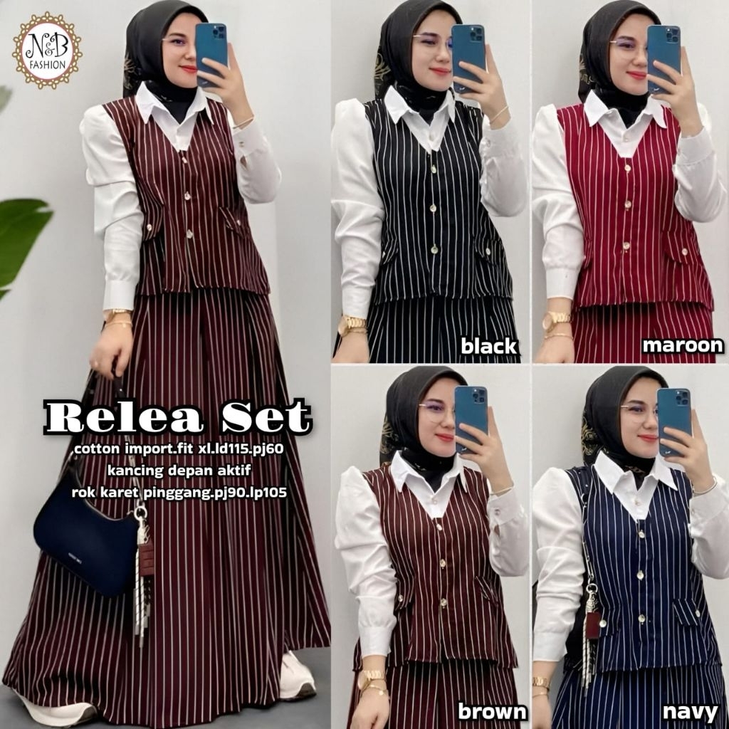 RELEA/ SIMPUL/ ALISKA/ HELVIA/ NELLA SET ROK BY AMELIA