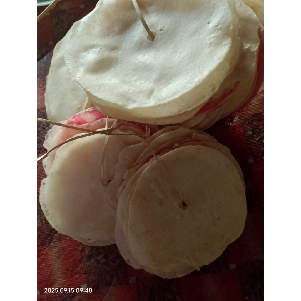 opak singkong mentah 30 lembar