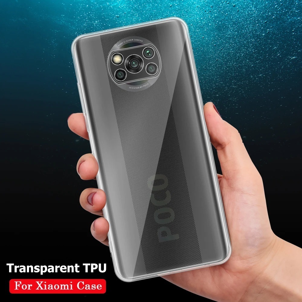 Case Poco X3 NFC / Poco X3 Pro Softcase Clear HD / Bening Case Poco X3 NFC / Poco X3 Pro