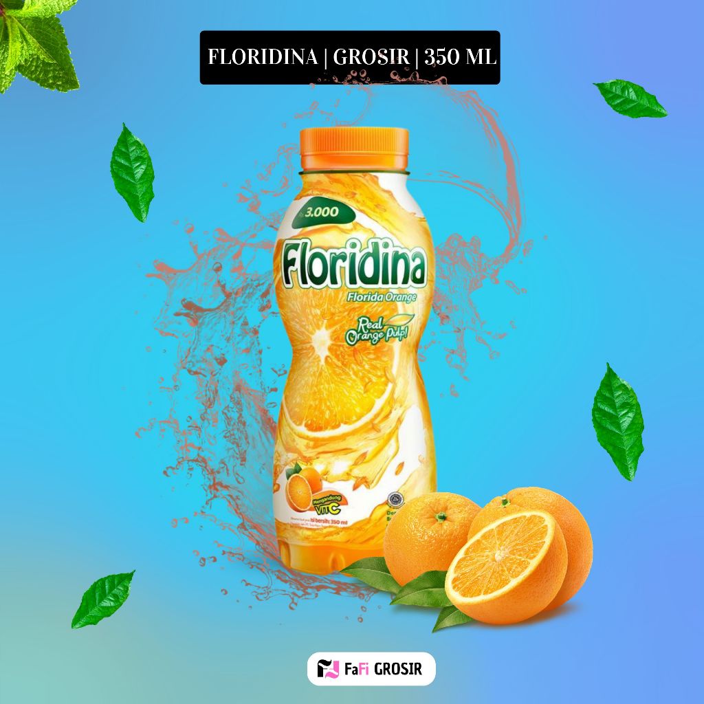 FLORIDINA ORANGE 350 ML | GROSIR