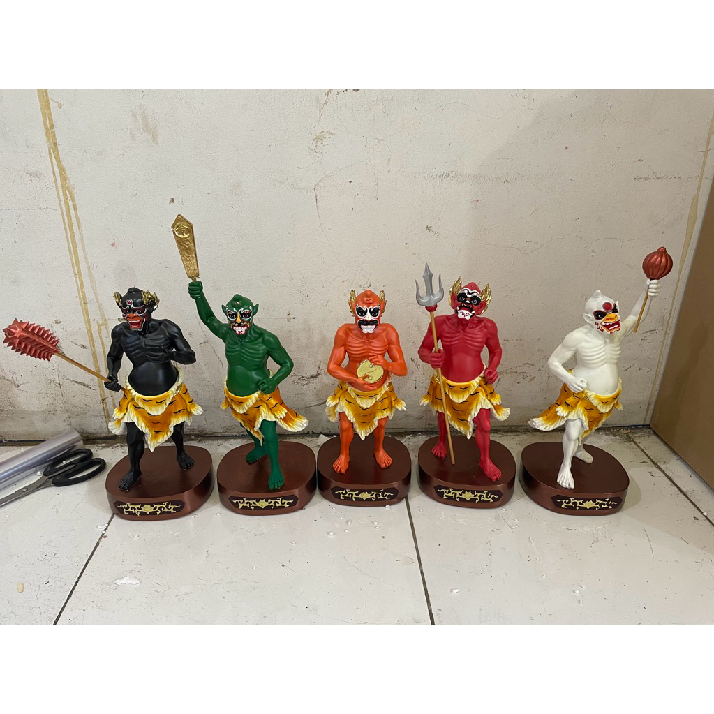 patung dewa wu kui / go kui / ngo kui / 5hantu 12in L2