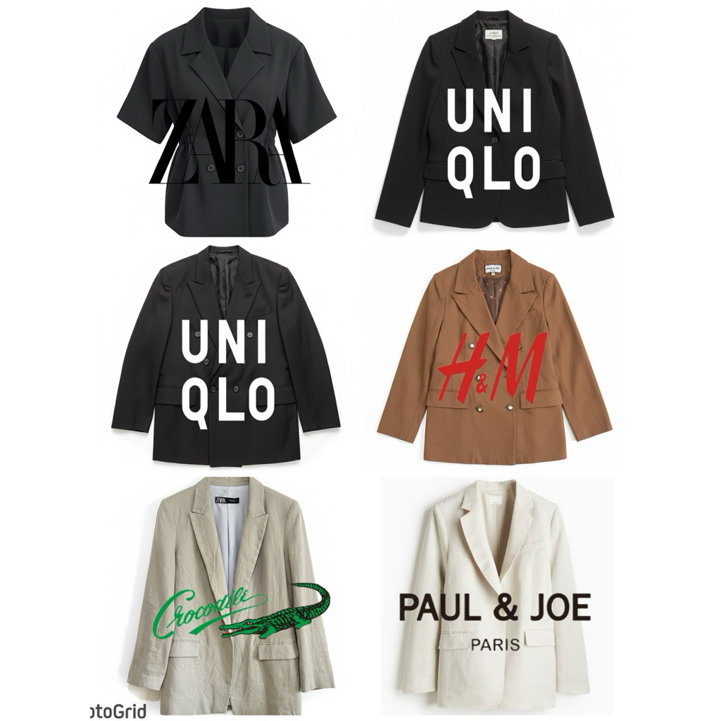 BLAZER WARNA PREMIUM / BLAZER CASUAL CEWEK /TARTAN BLAZER / BLAZER HS PREMIUM / TARTAN HS ZARA / BLA