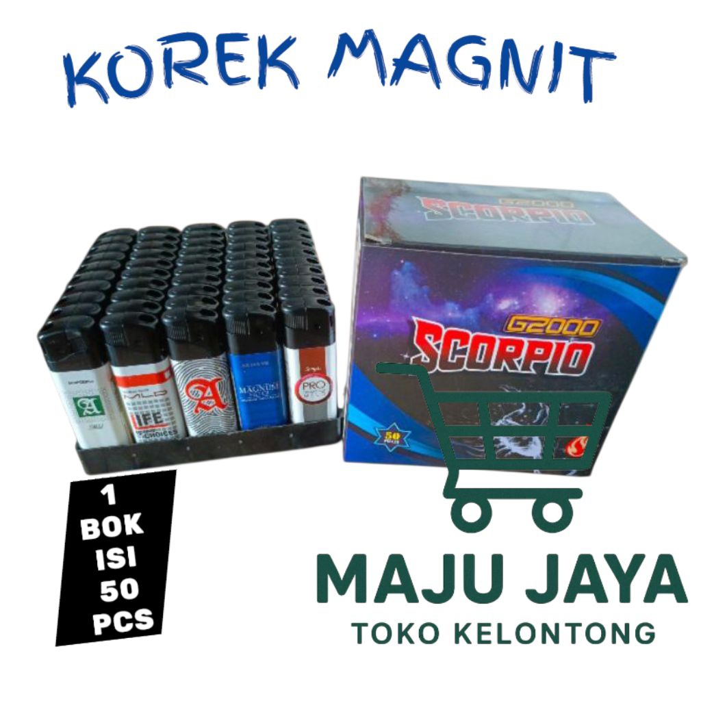 KOREK API MAGNET/KOREK API GAS/KOREK API SCORPIO ISI 50 PCS