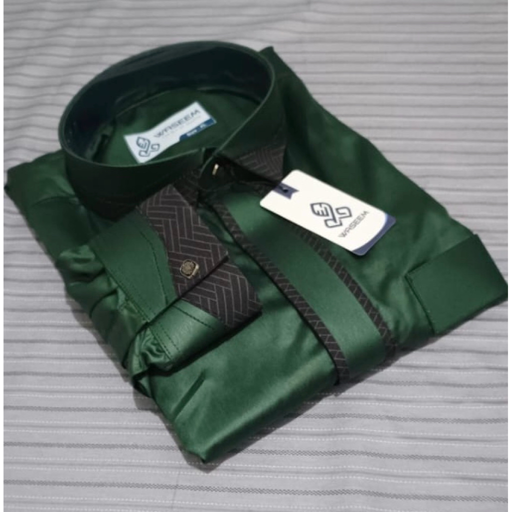 Gamis Pria Saudi Premium Manset