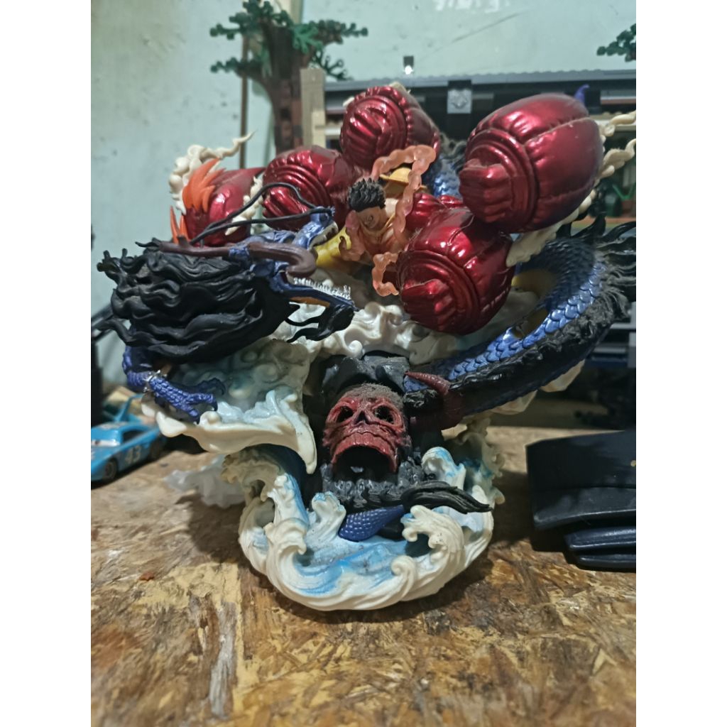 PRELOVED ACTION FIGURE LUFFY GEAR 4 DAN KAIDO