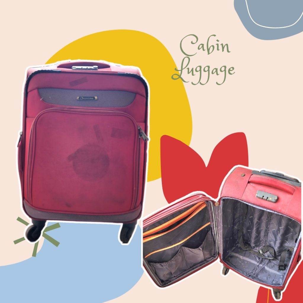 [PRELOVED] Koper Kain Orentina Cabin Luggage Travel