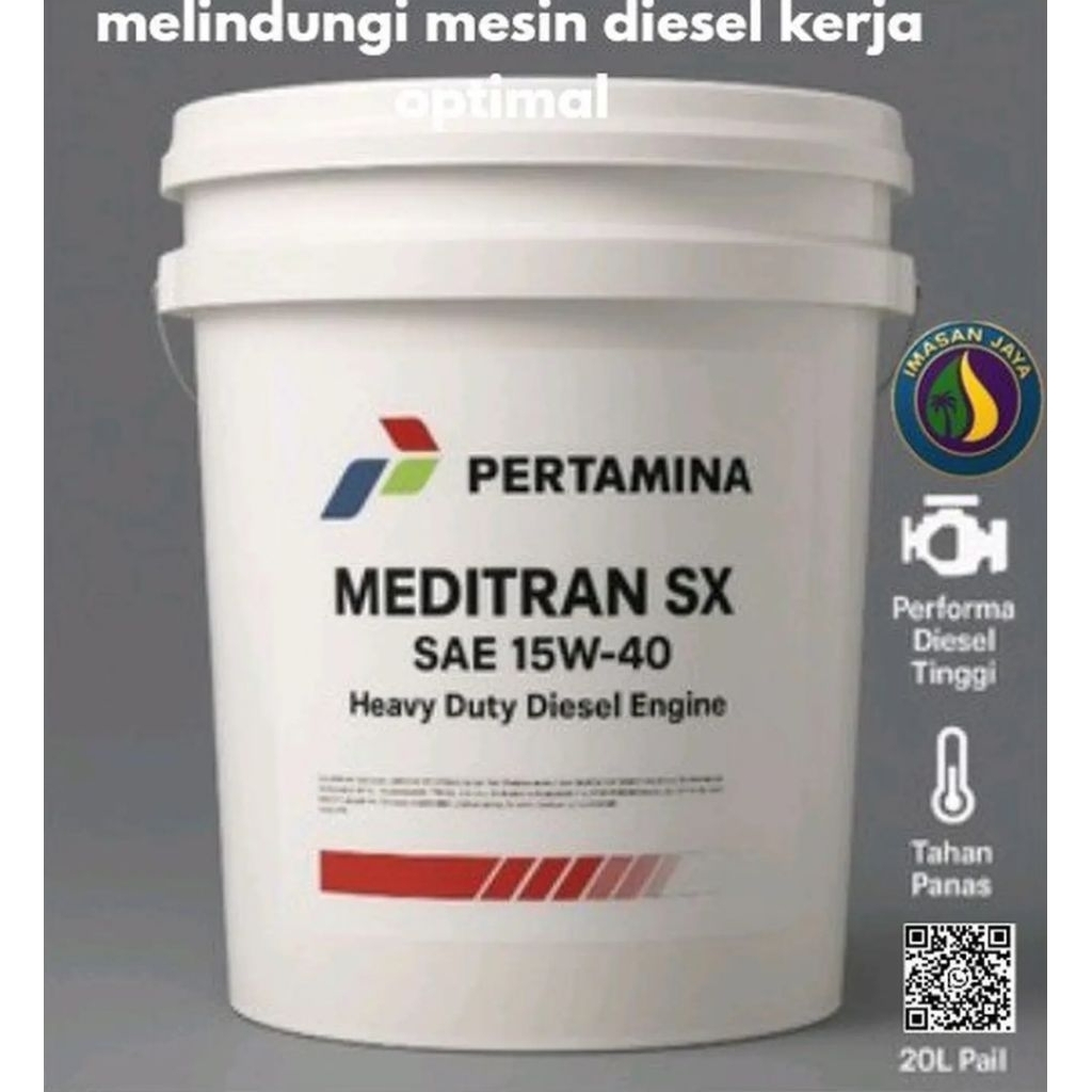 Meditran sx 15w40 isi 20 liter