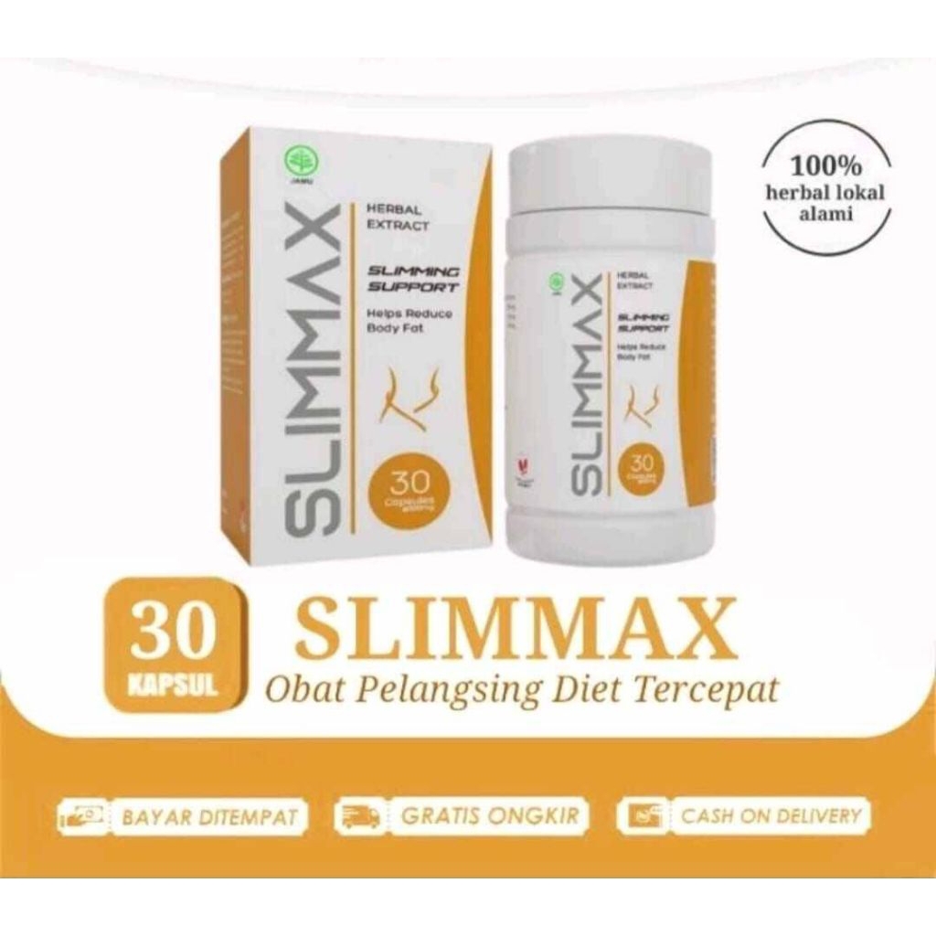 Slimmax Obat Pelangsing Original Penurun Berat Badan Tanpa Efek Samping