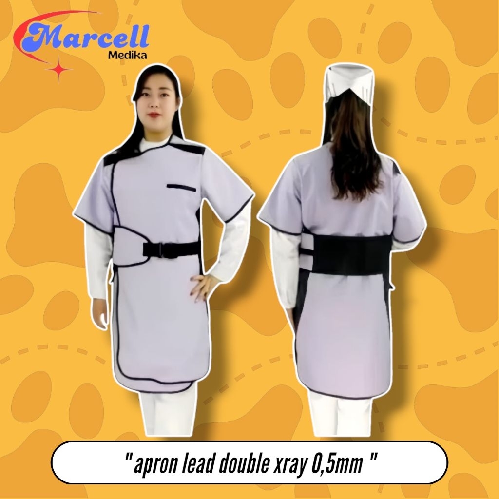 APRON LEAD DOUBLE PROTECTIVE XRAY 0,5mm / APRON LEAD DOUBLE XRAY 0,5mm