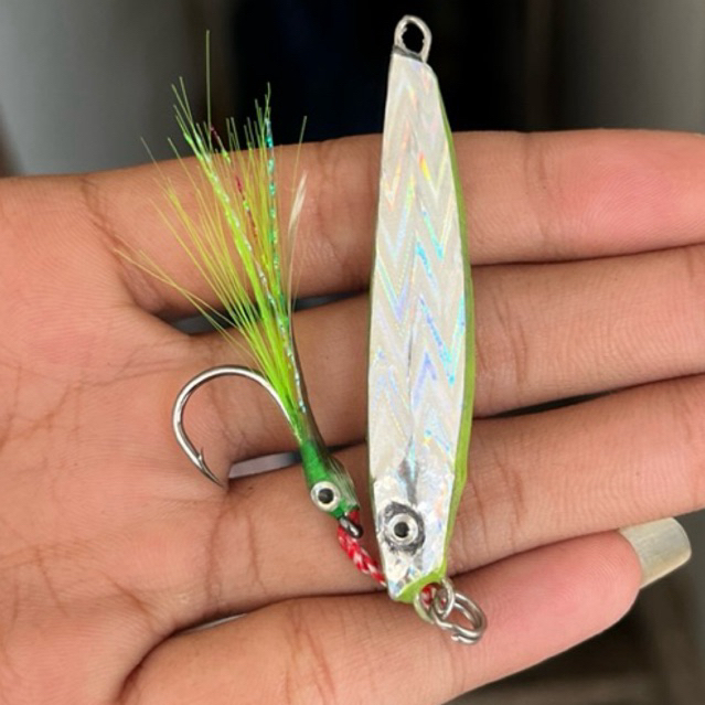asisst bulu elang,sutra dan mutiara single hook uv