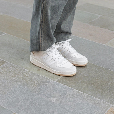 Basketball Forum Low Classic Shoes Men White ID6858