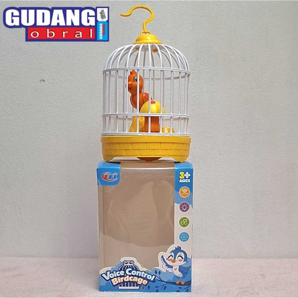 GO - mainan burung sangkar / mainan sangkar burung / mainan burung bunyi