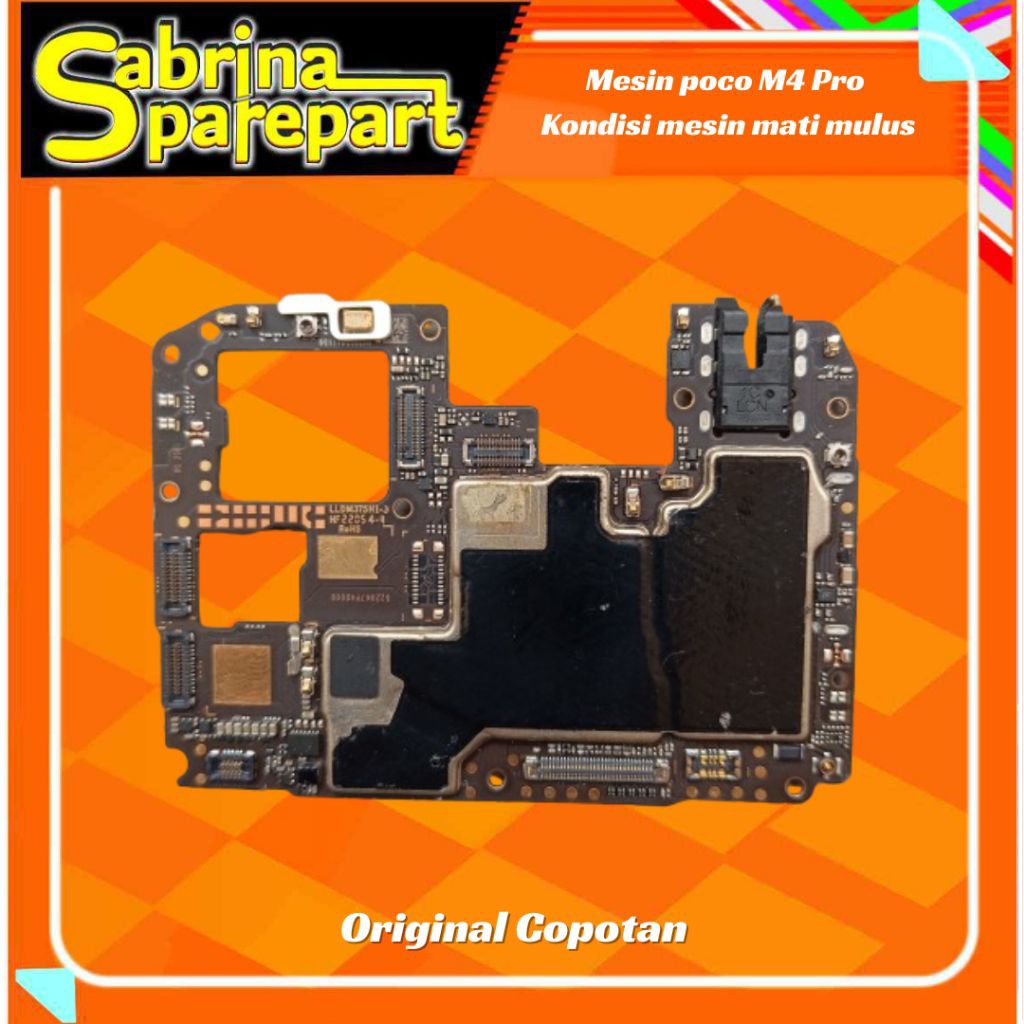 Mesin Poco M4 Pro kondisi mati mulus kalengan
