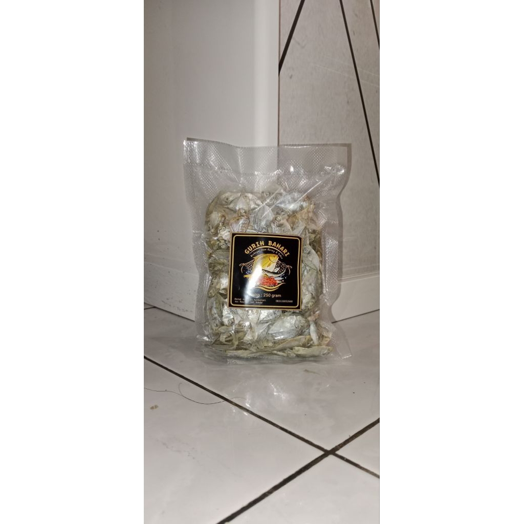 ikan petek kecil asin